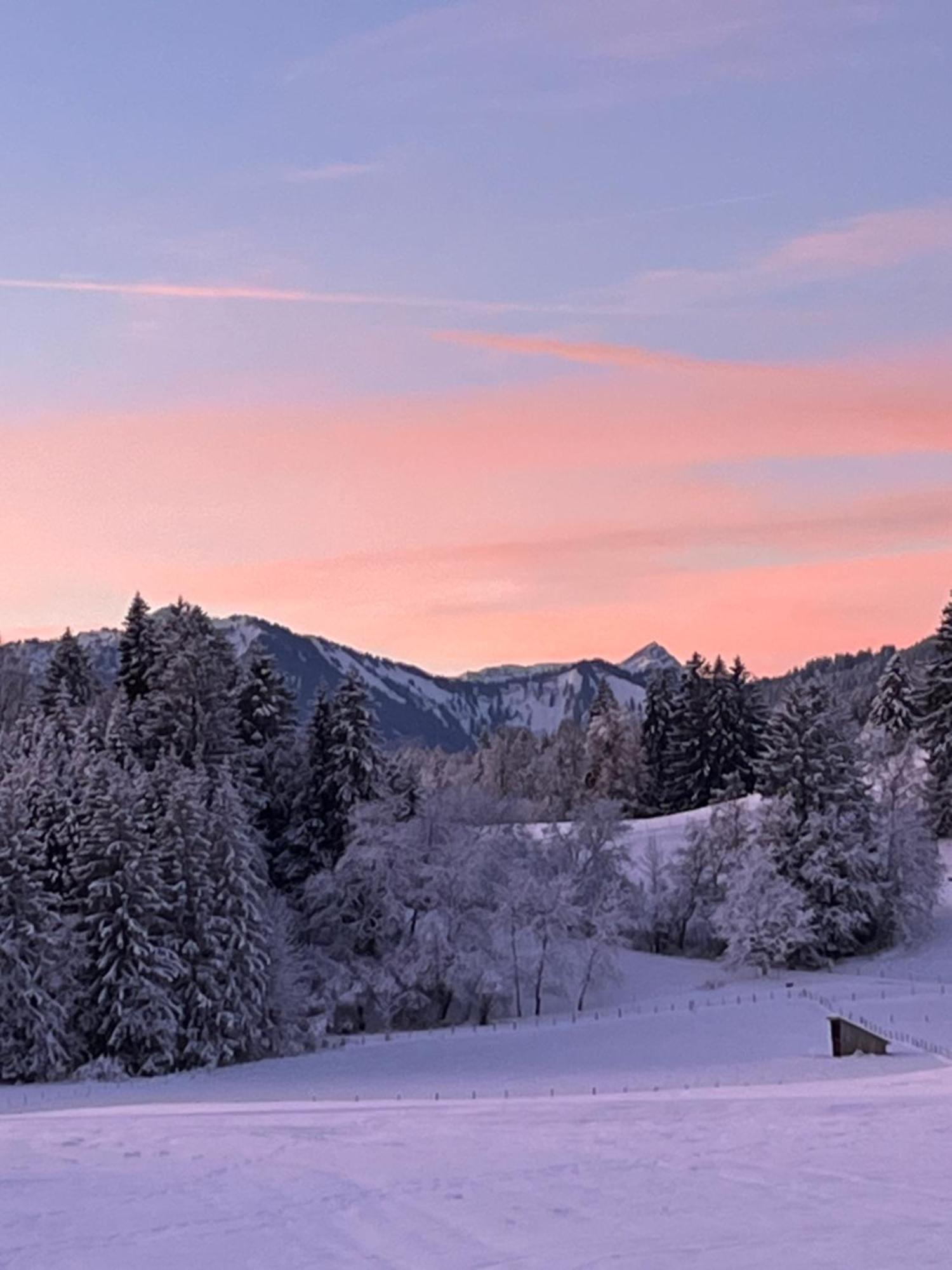 Bergnest Bad Bayersoien Apartment Luaran gambar